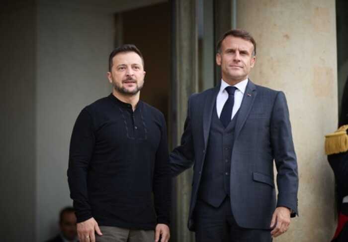Зеленський представив Макрону "План перемоги"