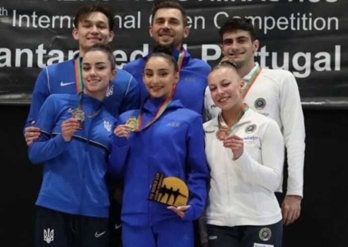 Українські спортсмени виграли дві медалі на Кубку світу зі спортивної аеробіки