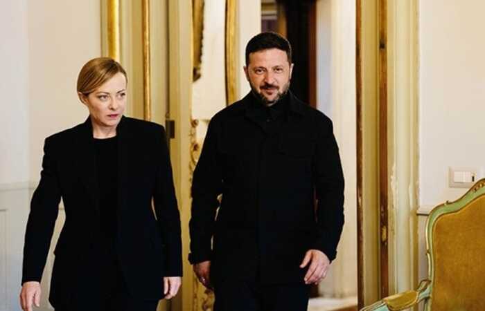 У Римі Зеленський зустрівся з Мелоні