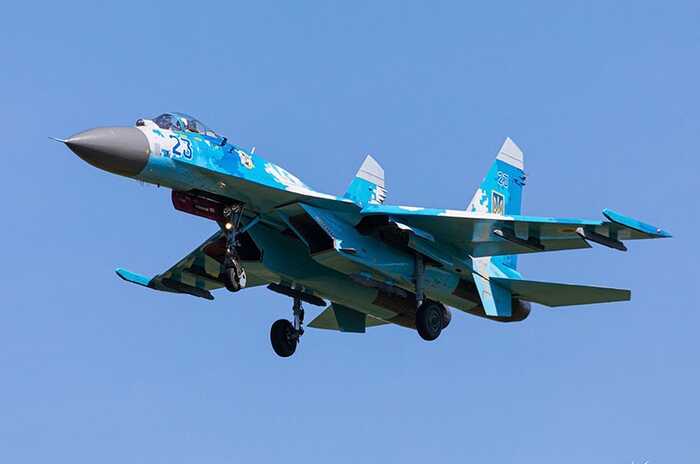Під час відбиття дронової атаки Повітряні сили втратили винищувач Су-27