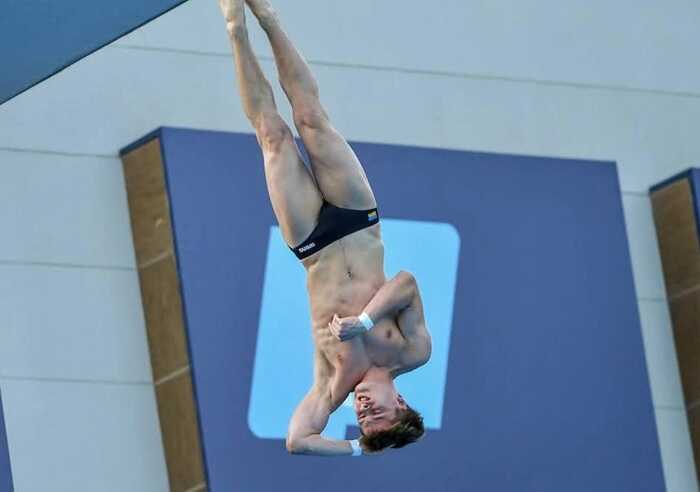 Олексій Середа став чемпіоном Європи-2025 зі стрибків у воду з 10-метрової вишки