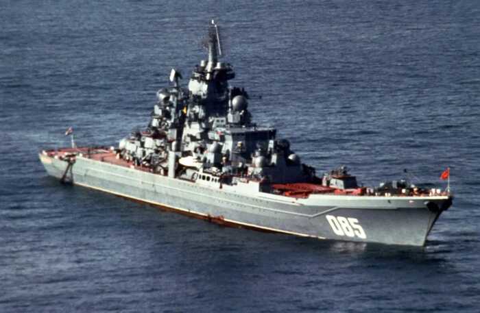 Росія вивела на випробування важкий атомний ракетний крейсер після модернізації